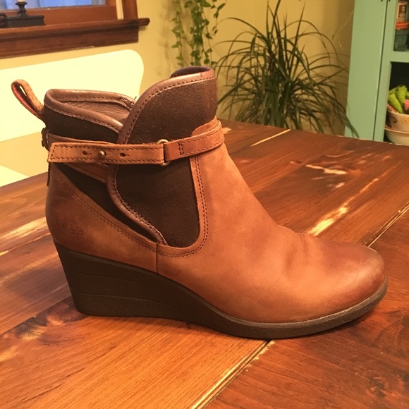 UGG Shoes - UGG Emalie Waterproof Wedge Boots